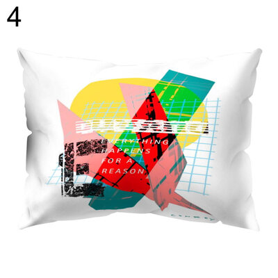 

Letter Flower Love Heart Hand Pillow Case Cushion Cover Sofa Bed Car Cafe Decor