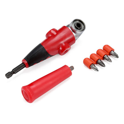 

105 Degree Adjustable Right Angle Screwdriver Adapter Set Bits Combination Kits