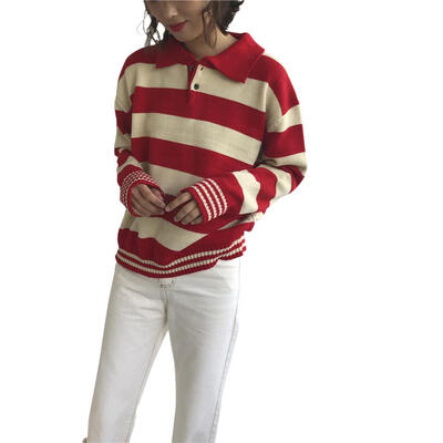 

European Women Sweaters Soft Fashion Pullover Bottoming Tops Home Clothes