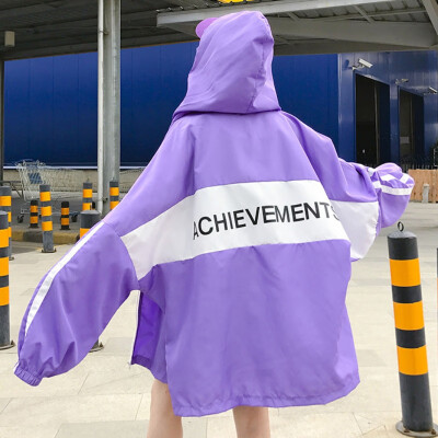 

windbreaker Jacket Women BF Coat Oversize Jacket Basic Coat Autumn Loose plus size female Harajuku Bomber Jacket Studens