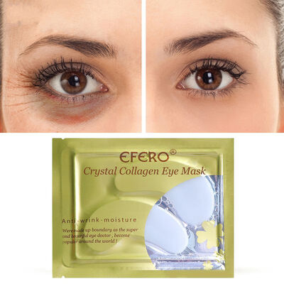 

Natural Plant Crystal Collagen Eye Mask Hydrating Mild Firming Anti-Aging Removal Dark Circles And Puffiness Eye Treatment