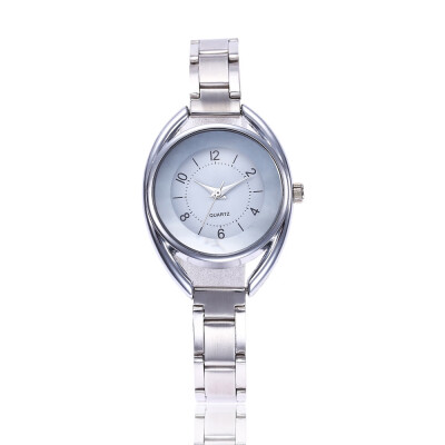 

New womens alloy watch steel belt quartz watch female models