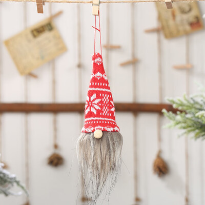 

Gobestart 2020 Christmas Faceless Gnome Santa Xmas Tree Hanging Ornament Doll Decoration