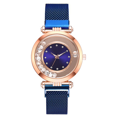 

Korean version of the trend of personalized diamond ladies watch ball rhinestone dial watch fashion new watch