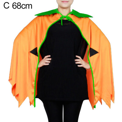 

Halloween Fancy Dress Party Adult Kids Pumpkin Cloak Cosplay Outfit Costume