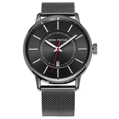 

MINI FOCUS Leisure Calendar Display Men Watch