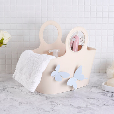 

〖Follure〗Plastic Basket Bathing Wash Hand Basket Bathroom Storage