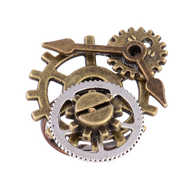 

Design Surface of Gear Components Clock Hand Steampunk Ring Accessory