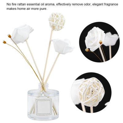 

Greensen Fragrance Diffuser Set Scented Sticks Fragrance Diffuser Aromatherapy Transparent white