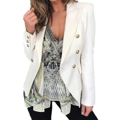 

2019 Women Fashion Solid color Sexy Slim fit Short paragraph Windbreaker coat