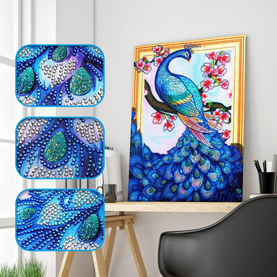 

Siaonvr Special Shaped Diamond Painting DIY 5D Partial Drill Cross Stitch Kits Crystal R