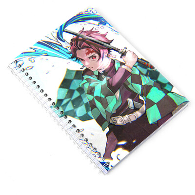 

redCherry Anime Demon Slayer Kimetsu no Yaiba Notebook Diary Stationery Notepad Cartoon Writing Notebook