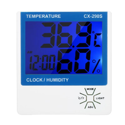 

Accurate Humidity Monitor Gauge LCD Digital Indoor Thermometer Hygrometer Room ℃℉ Temperature Humidity Gauge Meter Alarm Clock Th