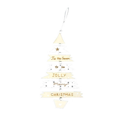 

Gobestart Christmas Exquisite Premium Wooden Pendant Hanging Decoration