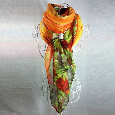 

Gobestart Women Printing Long Soft Paris Yarn Scarf Wrap Shawl Stole Pashmina Scarves