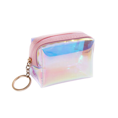 

Toponeto Colorful Stationery Square Coin Cosmetic Bag Travel Makeup Bag High Capacity