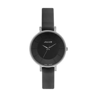 

Korean fashion belt female students simple waterproof large dial couple watches a pair of quartz watches