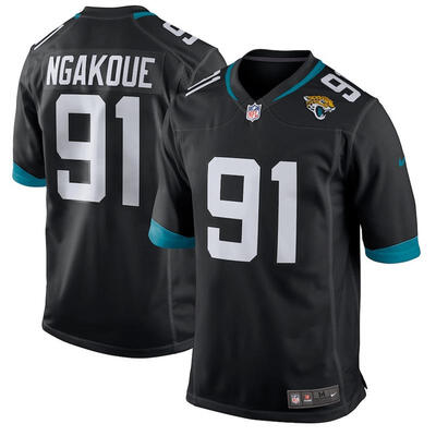 

Youth Football Jersey Jacksonville Jaguars Yannick Ngakoue Black New 2018 Game Jersey