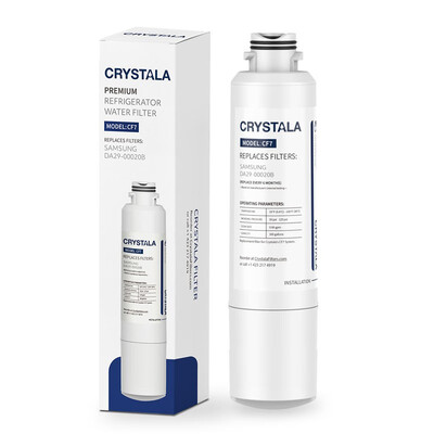 

Crystala Filters Samsung DA29-00020B Refrigerator Water Filter Compatible for Kenmore 46-9101 by Crystala Filters 12218