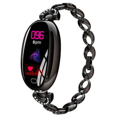 

E68 Women Smart Bracelet Blood Oxygen Pressure Heart Rate Monitor Smartband