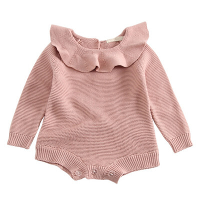 

Baby Bodysuit Infant Jumpsuit Overall Sleeveless Baby Boys Clothing Autumn Knitted Girls Bodysuits Baby Casual Clothes
