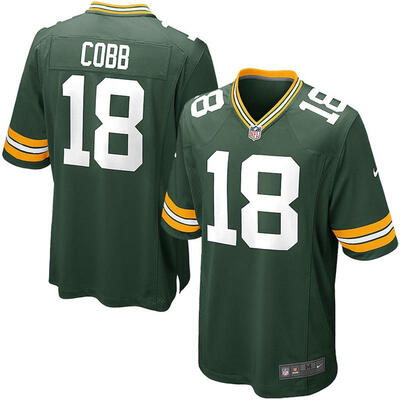 

Youth Football Jersey Green Bay Packers Randall Cobb Green Game Jersey