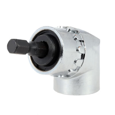 

105 Degree Angle Extension Right Angle Quick Change Driver Drilling Extension Shank Screwdriver Magnetic 14 Inch Hex Drill Bit Sc