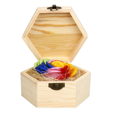 

〖Follure〗Random Heart Scented Bath Body Petal Rose Flower Soap Wedding Decoration