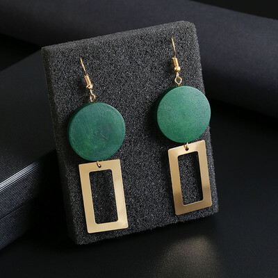 

2019 Retro womens fashion statement earring Acrylic Acetic Acid Drop Earrings for wedding gift wholesale