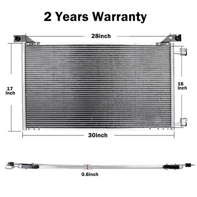

4953 AC AC Condenser For Chevy Hummer Fits Tahoe Avalanche Silverado H2 replacement