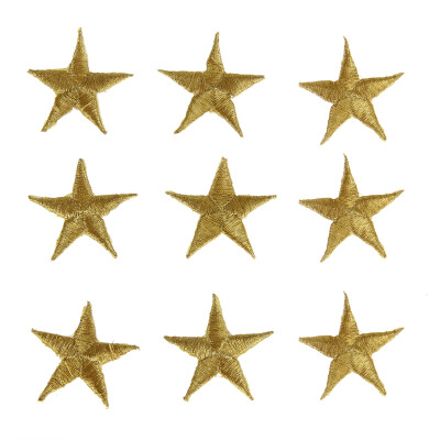 

20pcs 3D Star Applique Embroidery Patch Sticker Iron On Sew Cloth Patch DIY