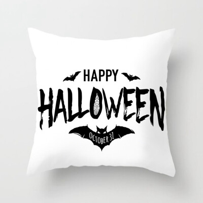 

New Halloween Pumpkin Pillow Case Waist Throw Cushion Cover Sofa Holiday Decoration Home Sofa Decor 17 Styles