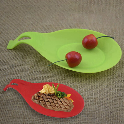 

Spatula Egg beater Heat Resistant Silicone Pad Kitchen Gadget Holder Spoon Mat