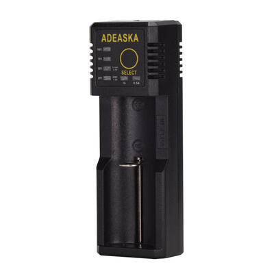 

ADEASKA N1PLUS Portable 18650 Li-on Battery Charger With Single Slot Design
