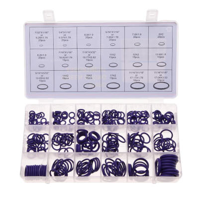 

270 Pcs 18 Sizes Kit Air Conditioning Car Auto Vehicle HNBR O Rings Repair