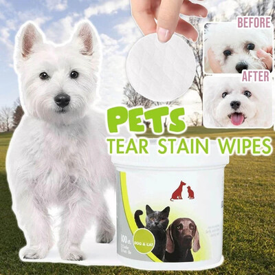 

〖Follure〗Pets Go To Tear Stain Disinfection Tablets Tear Stains Wipes 200pc