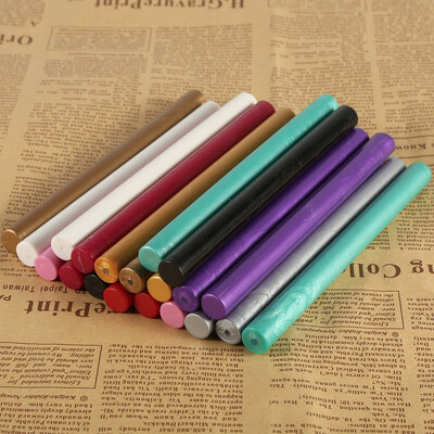 

Greensen 10 Colors 5pcs Seal Stamp Wax Sticks For Sealing Vintage Birthday Wedding Invitation Cards