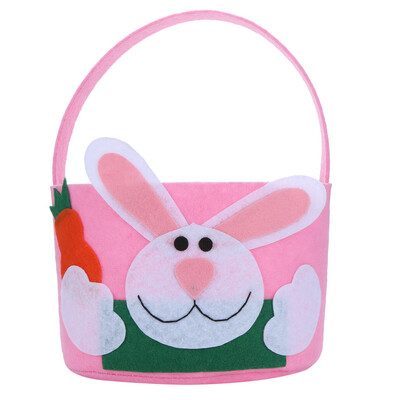 

Toponeto Easter Bunny Gift Bag Rabbit Candy Bag Creative Present Home Accessory