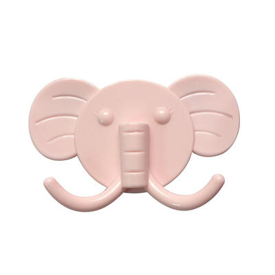 

10pcs Plastic Elephant Shape Adhesive Sticky Hooks Wall Door Storage Hanger