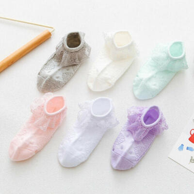 

Newborn Baby Boy Girl Kids Lace Cotton Socks NewBorn Infant Toddler Soft Sock