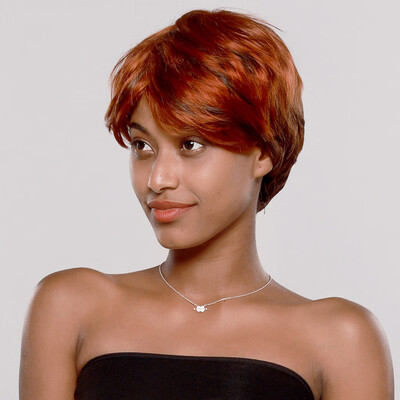 

〖Follure〗Natural Looking Short Wave Bobo Wig Sexy Curly Wavy Synthetic Wigs With Cap