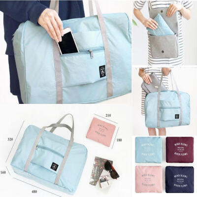 

Fashion Large Travel Bag Waterproof Foldable Travel Bag Storage Bag Luggage Folding Handbag Shoulder Organizer