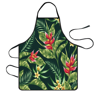 

Toponeto Home Women Waterproof Cute Cartoon Kitchen Restaurant Cooking Bib Apron Aprons