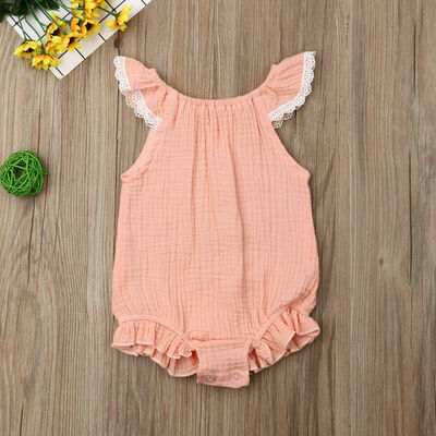 

Newborn Baby Boy Girl Cotton Romper Bodysuit Jumpsuit Playsuit Outfit Clothes