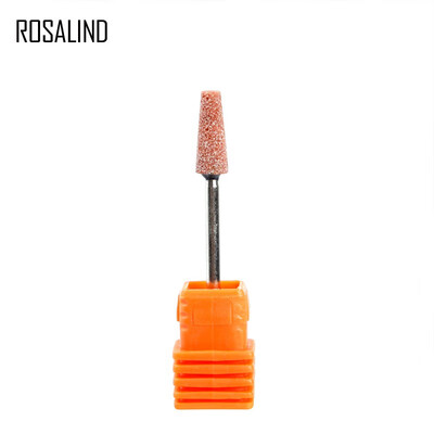 

ROSALIND 1pcs Ceramic Stone Nail Drill Bits For Professional Electric Manicure Machines Pedicure Nail Art Salon Polish Tools