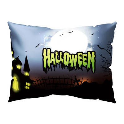 

12 Pattern New Halloween Pillow Cases Rectangle Linen Sofa Pumpkin Ghosts Throw Cushion Cove Home Decor 50X30Cm