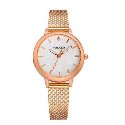 

Quartz Watch Women PU Leather Strap Wrist Watch Casual Female Clock