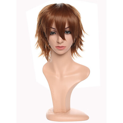 

Short Cosplay Wig Women Men Fluffy Straight Anime Comic Hairstyle Party Costume Dress Synthetic Hair Pixie Wigs