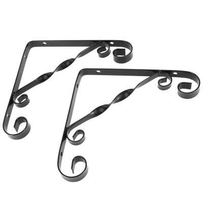 

Greensen 2Pcs Metal  Shape Wall Mounted Shelf Triangle Bracket Supporter