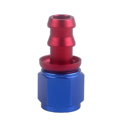 

Push Lock Hose End Fitting AN8 Push-On Hose End 180 Degree